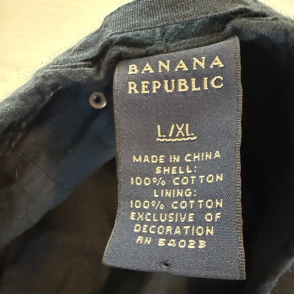Banana Republic Navy‎ & Olive Plaid Cotton Flat Cap | Classic Driving Style